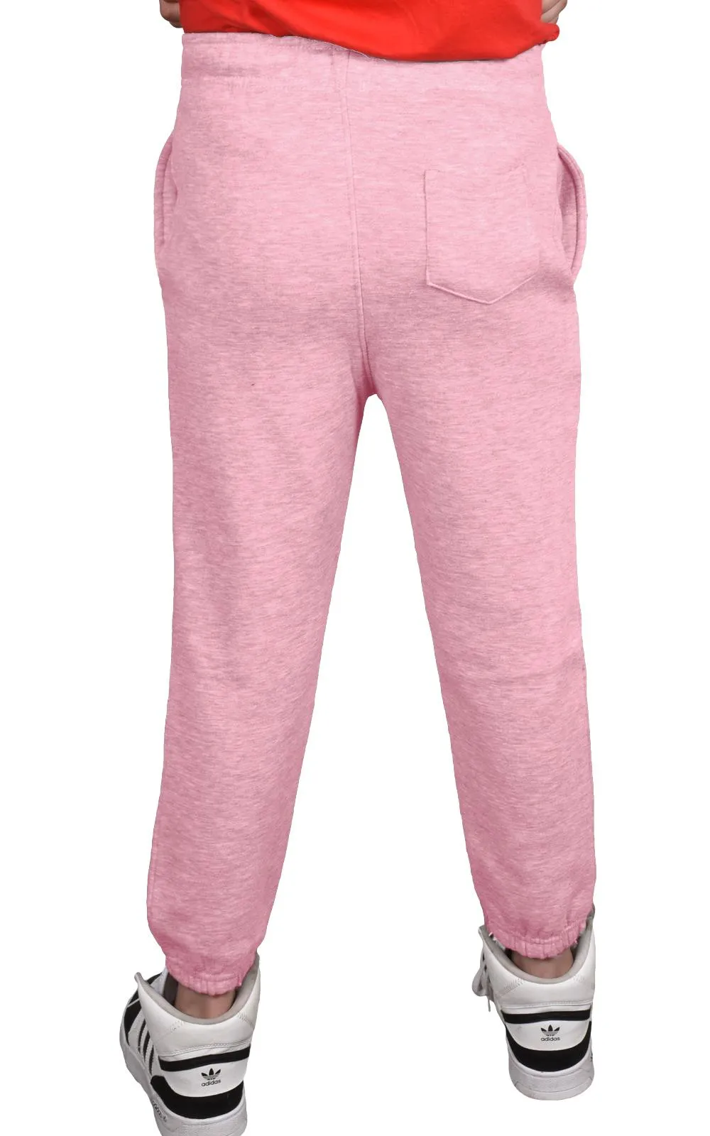 2 Pack Kids Plain Jogging Bottoms