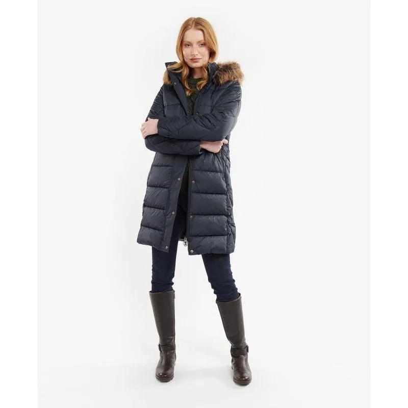 Barbour Daffodil Ladies Quilted Jacket - Dark Navy