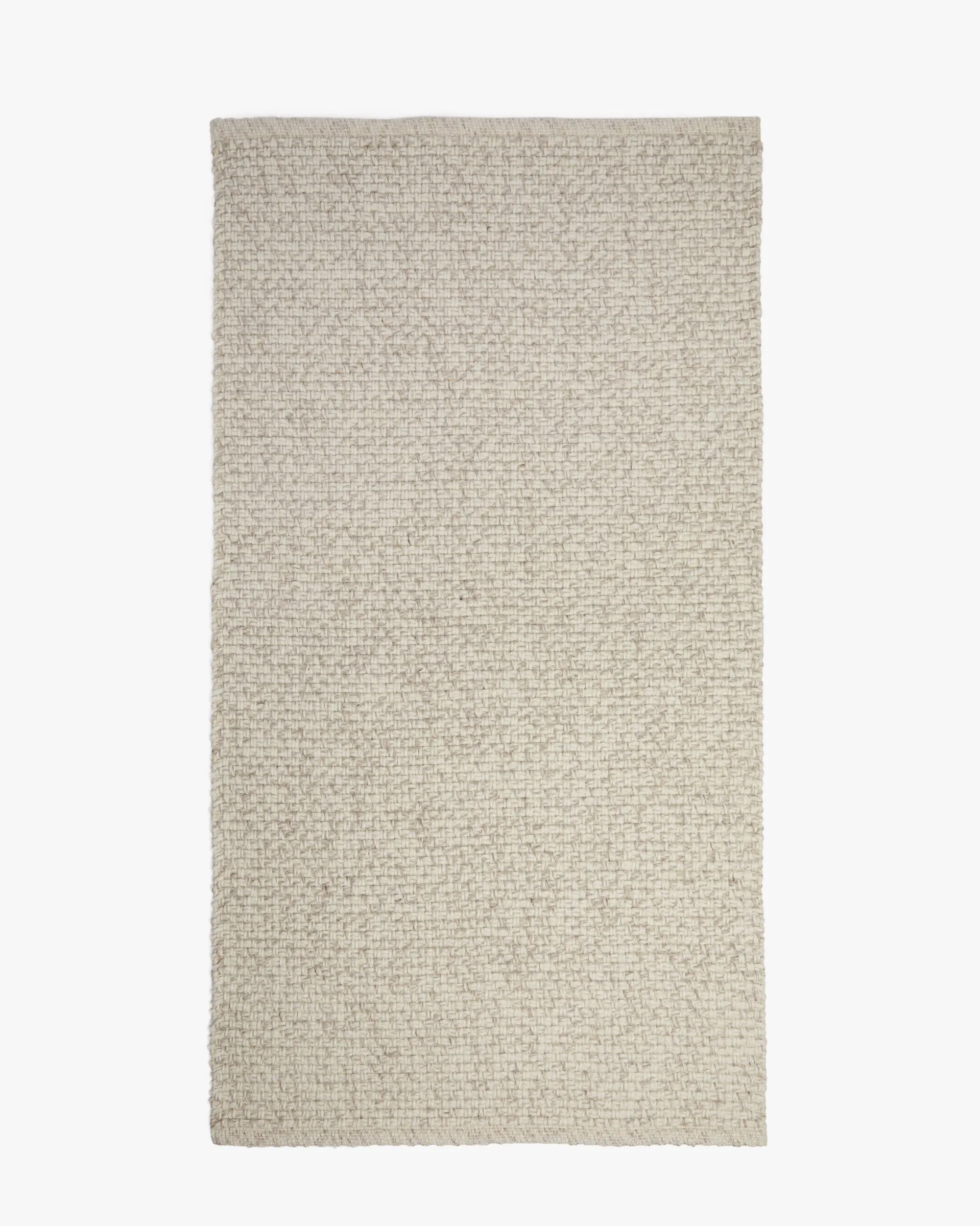 Basket Weave Wool Rug