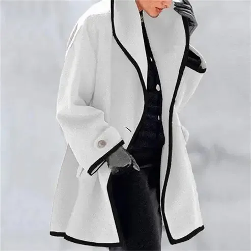 Christmas hot sale 50% off Women's Autumn And Winter Woolen Coat