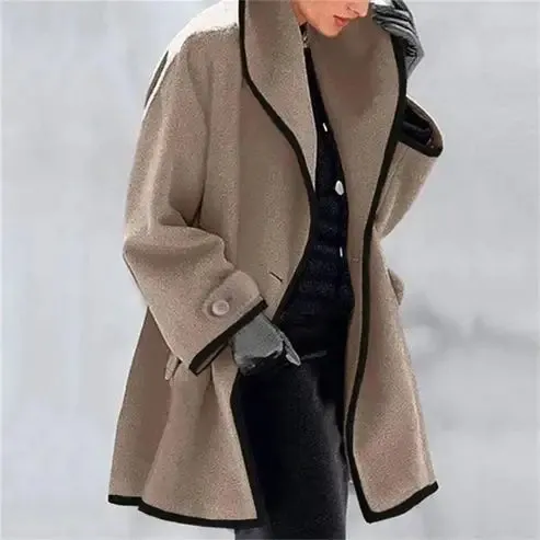 Christmas hot sale 50% off Women's Autumn And Winter Woolen Coat