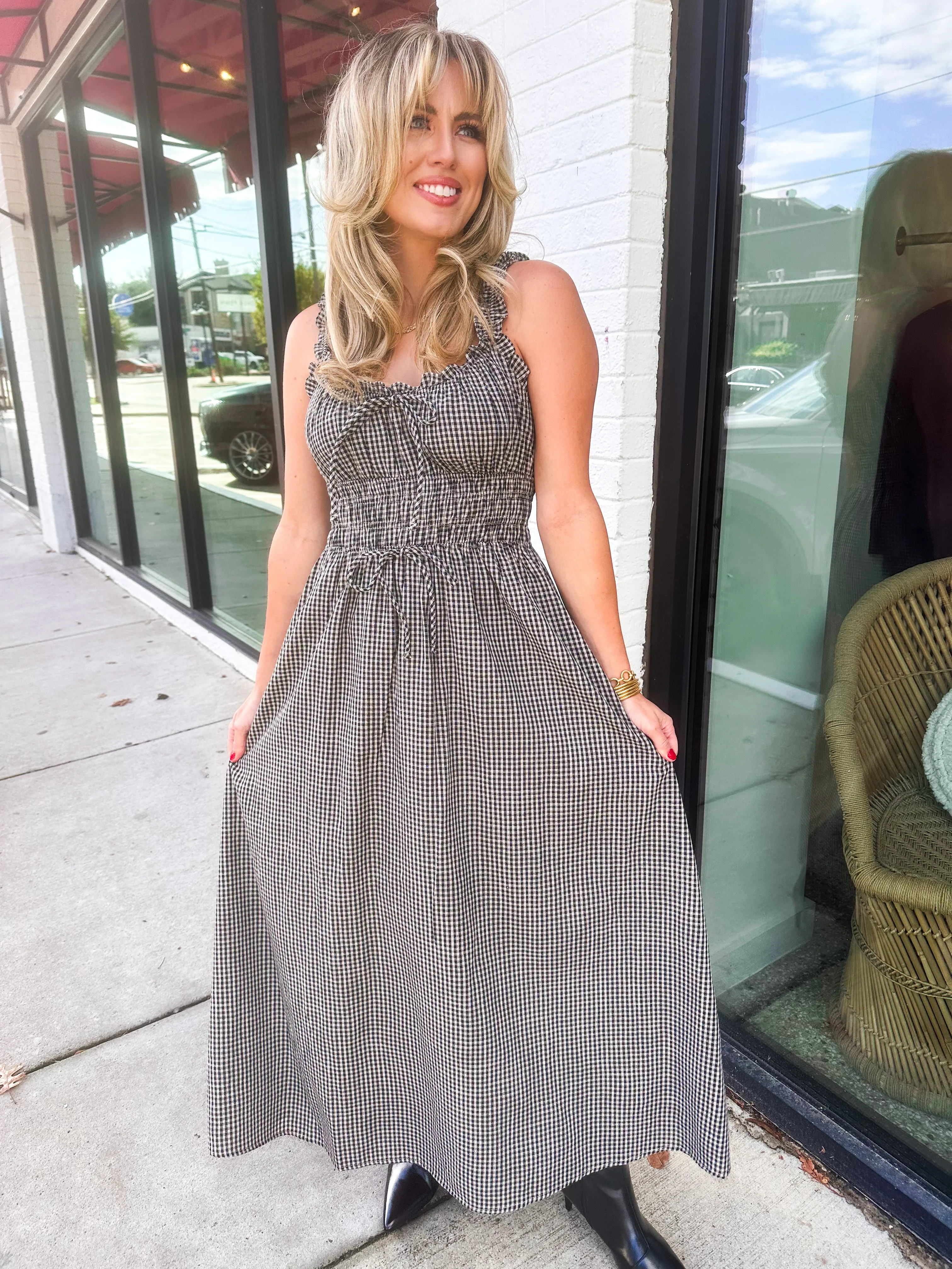 Cottage Charm Midi Dress