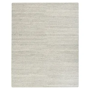 Distressed Essentials Solid Rug - Silver