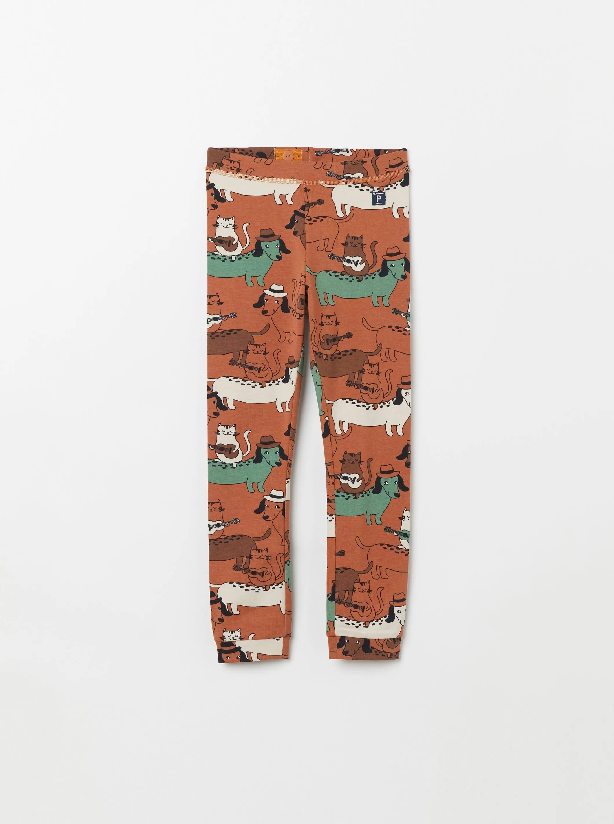 Dog Print Kids Leggings