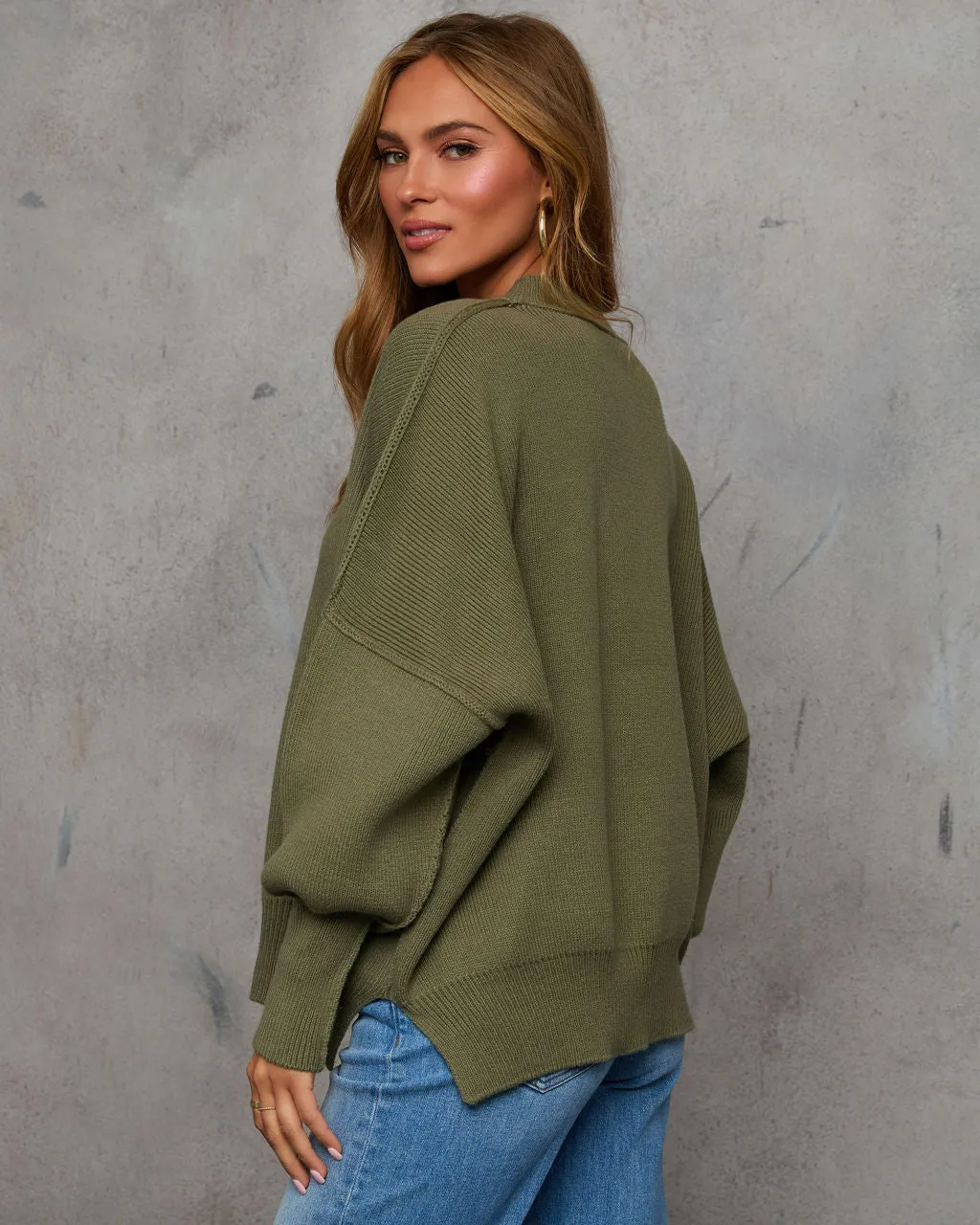 Elouise Knit Oversized Pullover Sweater