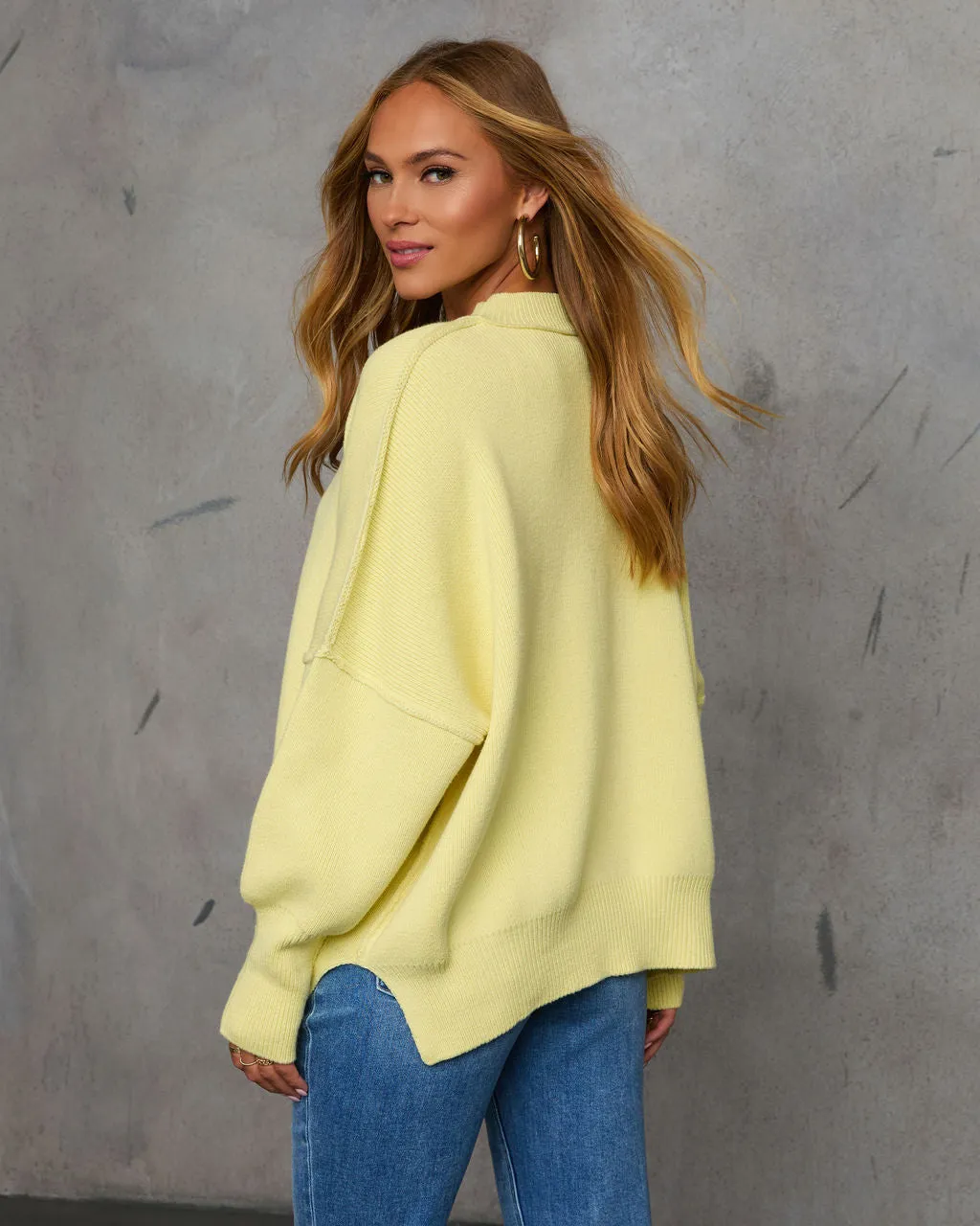 Elouise Knit Oversized Pullover Sweater