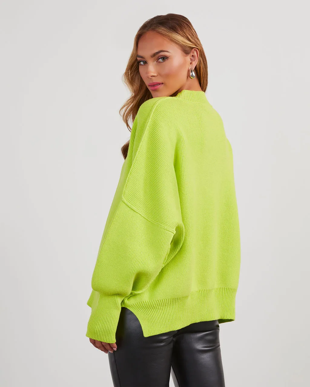 Elouise Knit Oversized Pullover Sweater