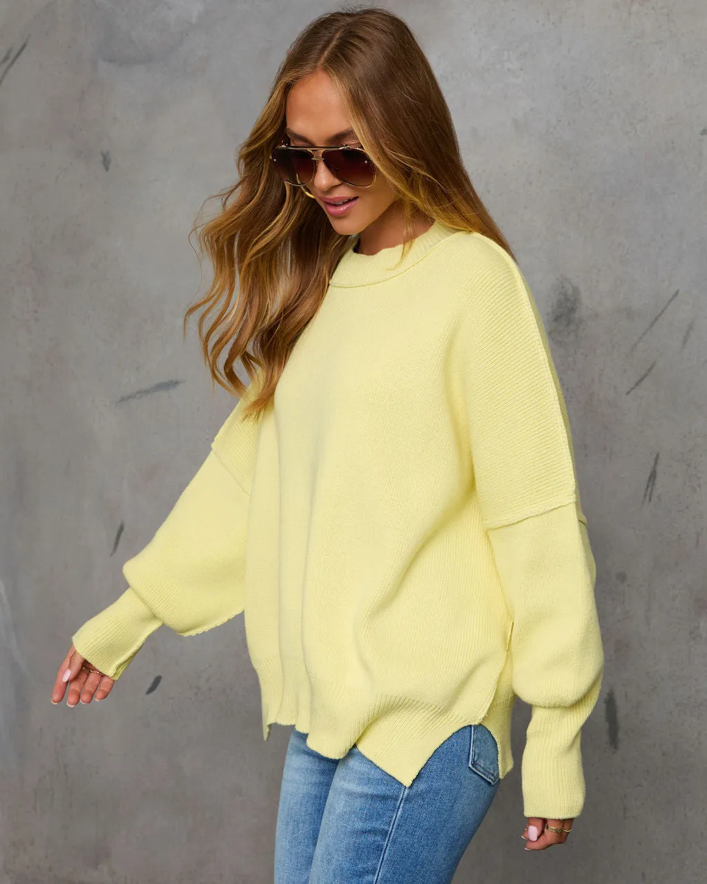 Elouise Knit Oversized Pullover Sweater