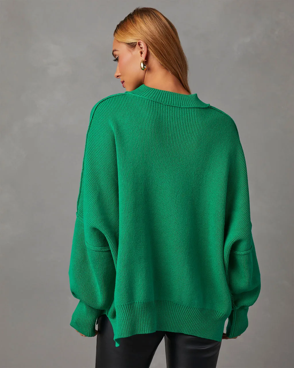 Elouise Knit Oversized Pullover Sweater