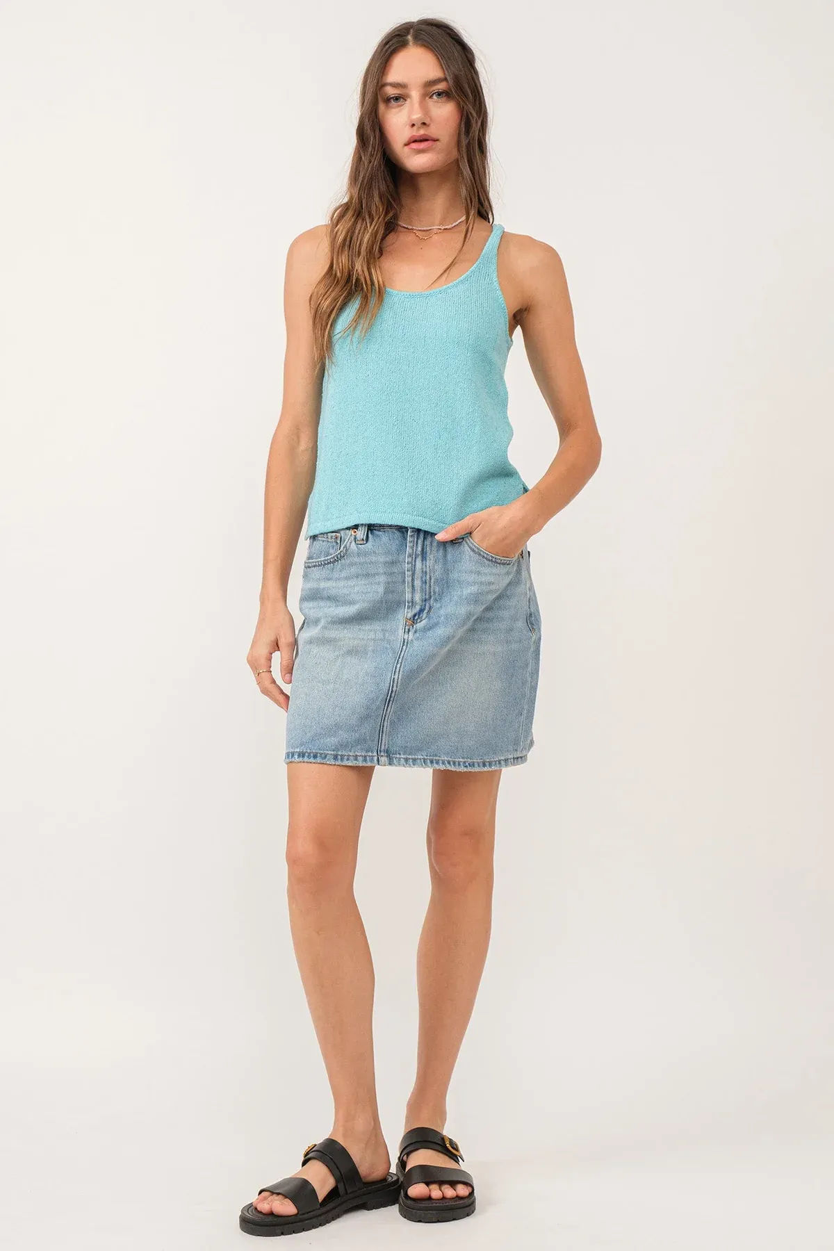 Emery Scoop Neck Tank