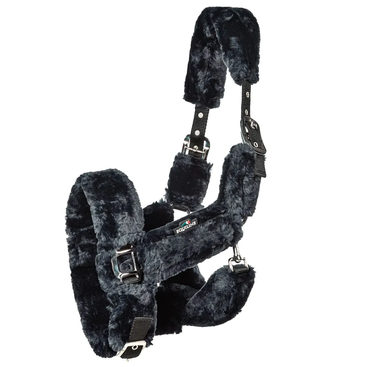 Equiline Terris Sheepskin Shipping Halter