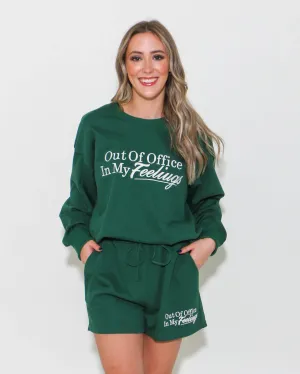 Green "OUT OF THE OFFICE" Set