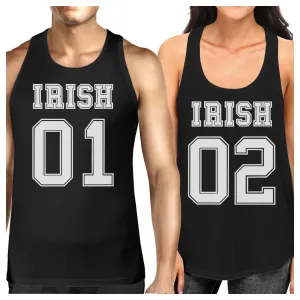 Irish 01 Irish 02 Cute Couples Matching Tanks For St Patricks Day