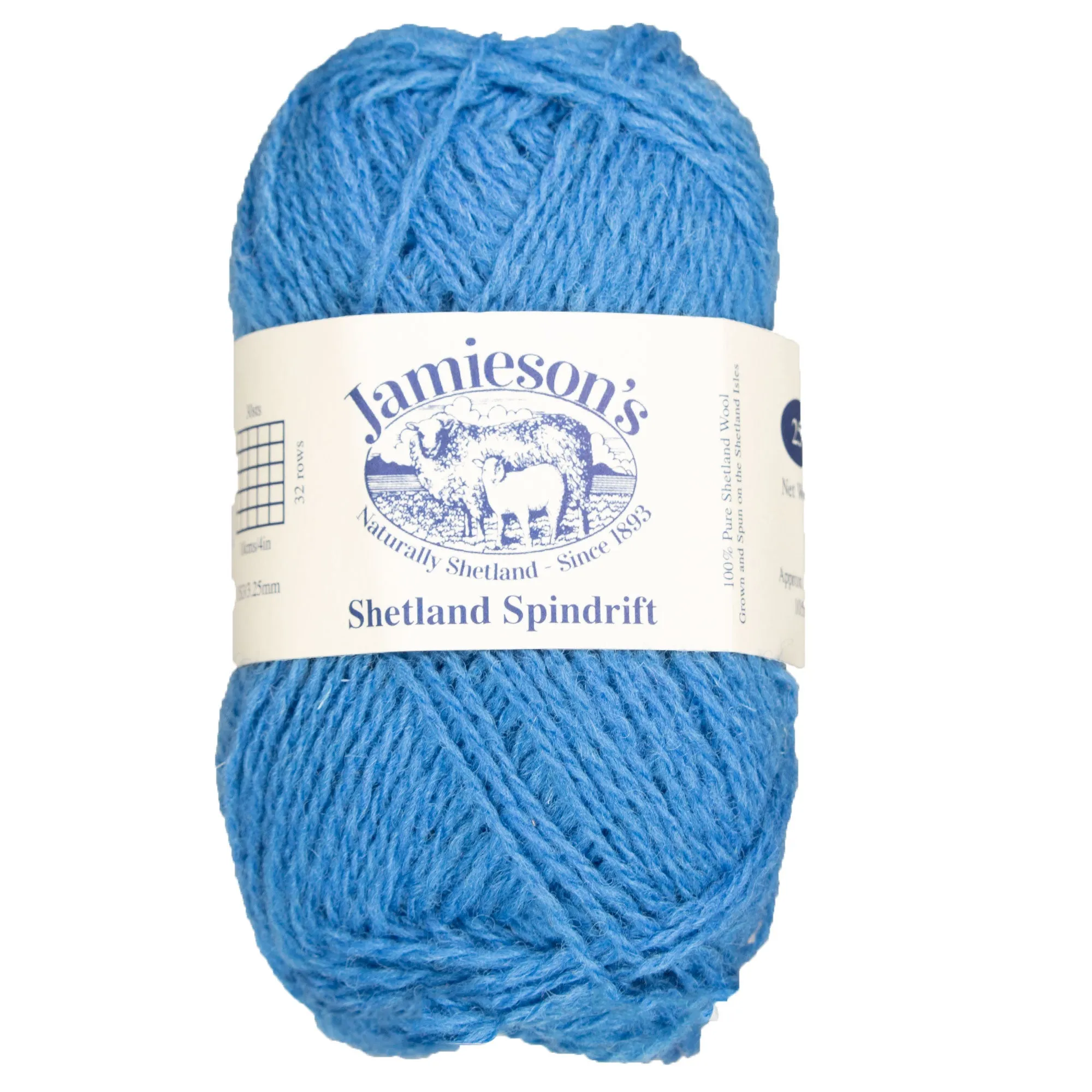 Jamieson's of Shetland Spindrift Yarn - 665 Bluebell