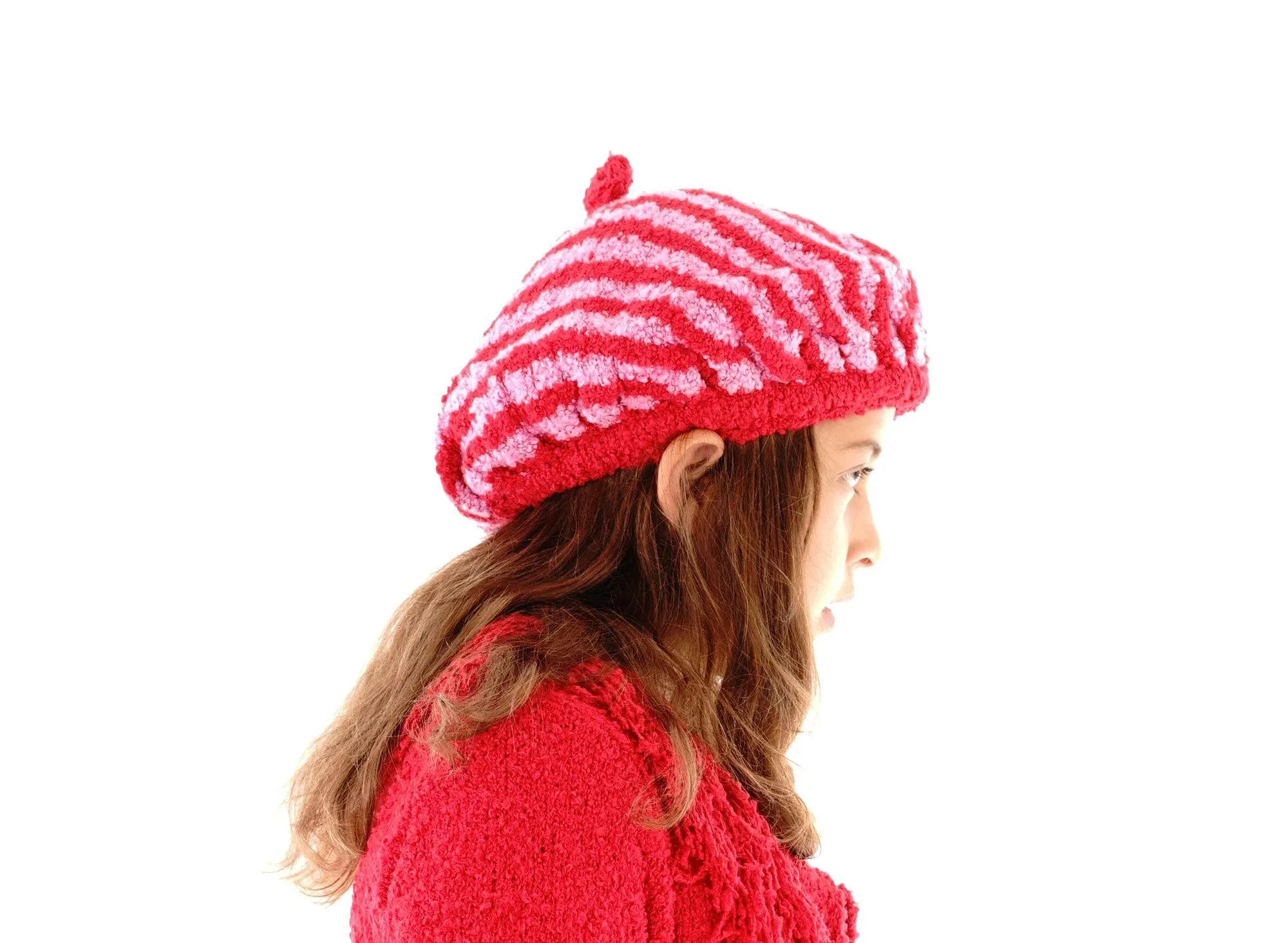 Kids Cozy Striped Hat