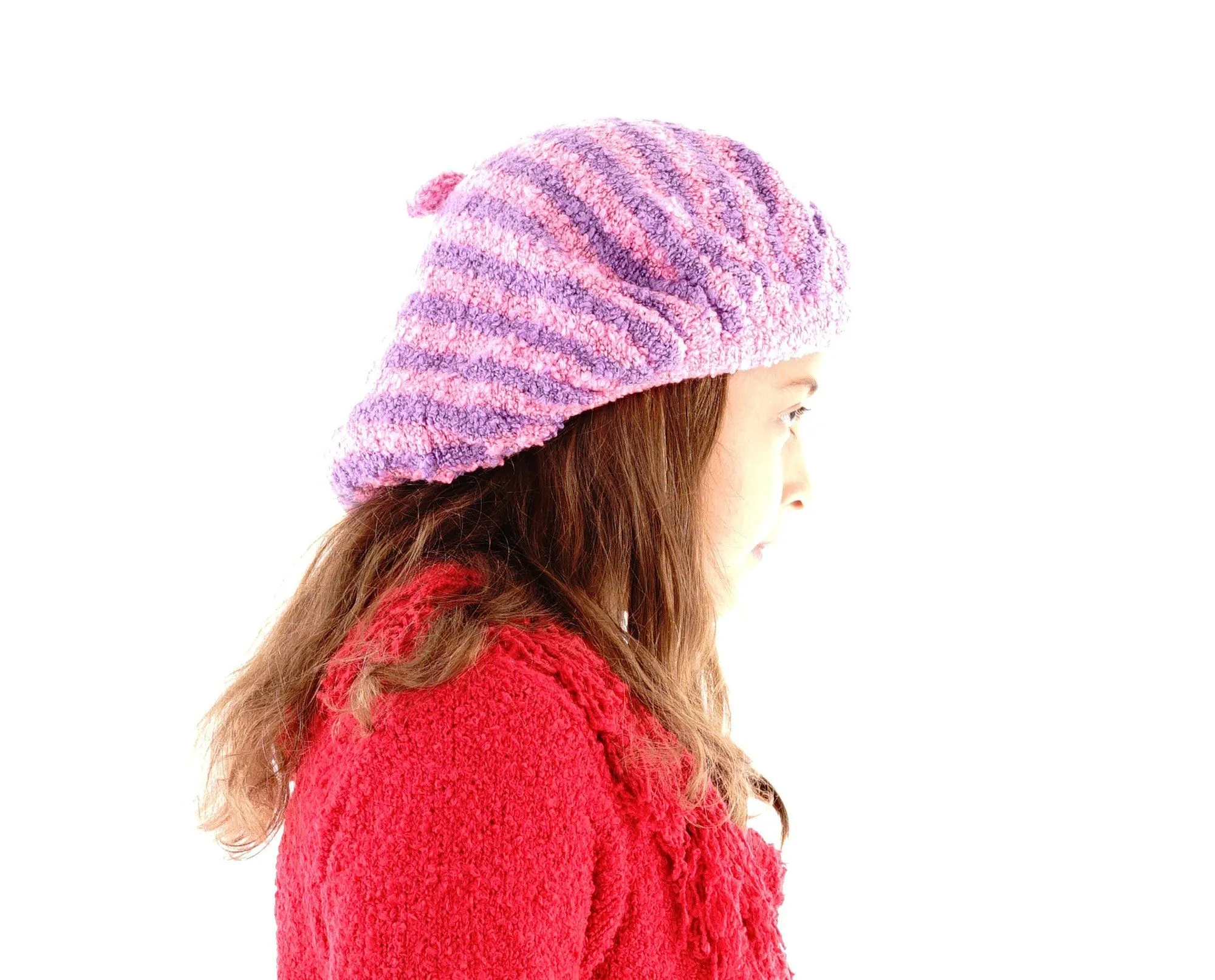 Kids Cozy Striped Hat