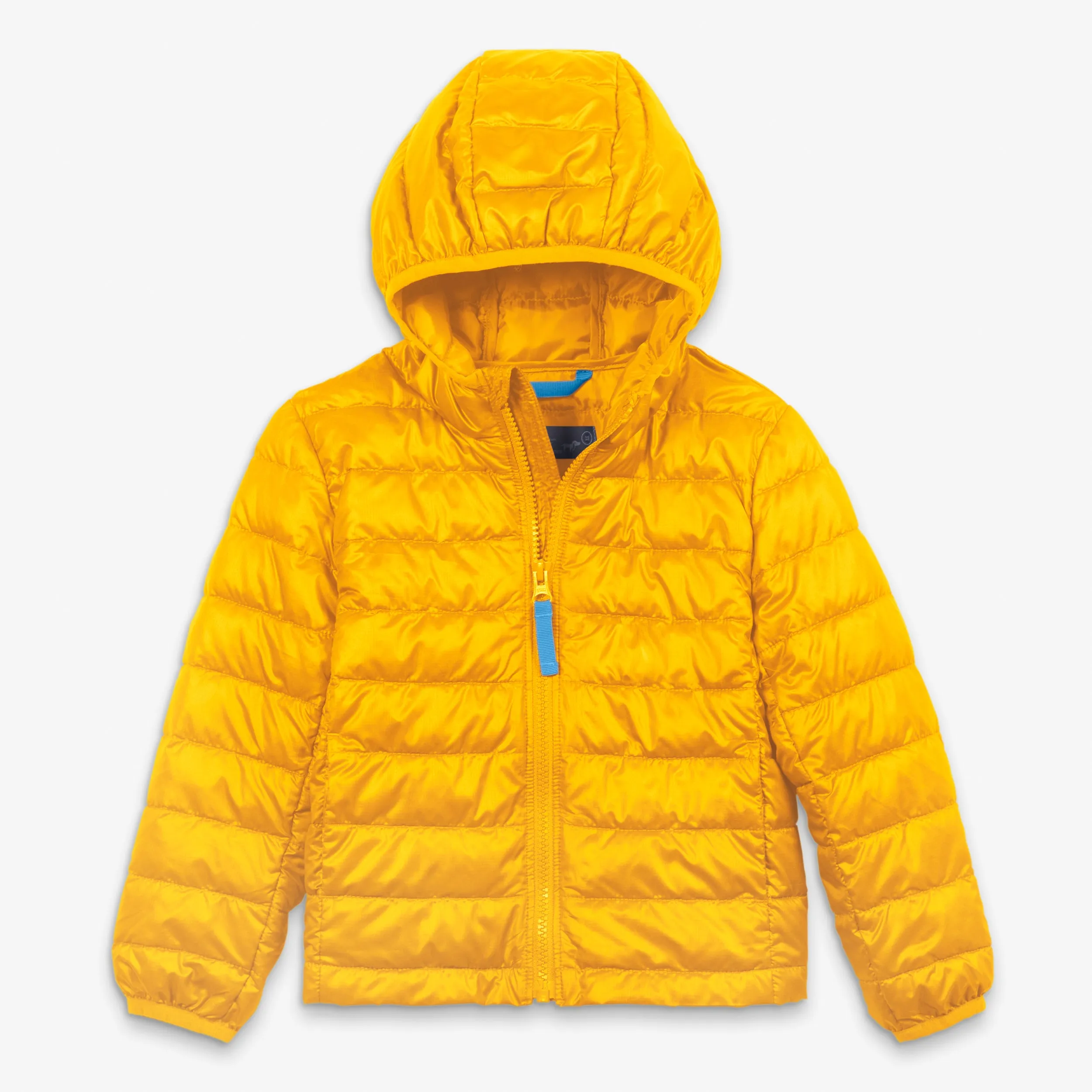 Kids lightweight puffer jacket in seasonal colors