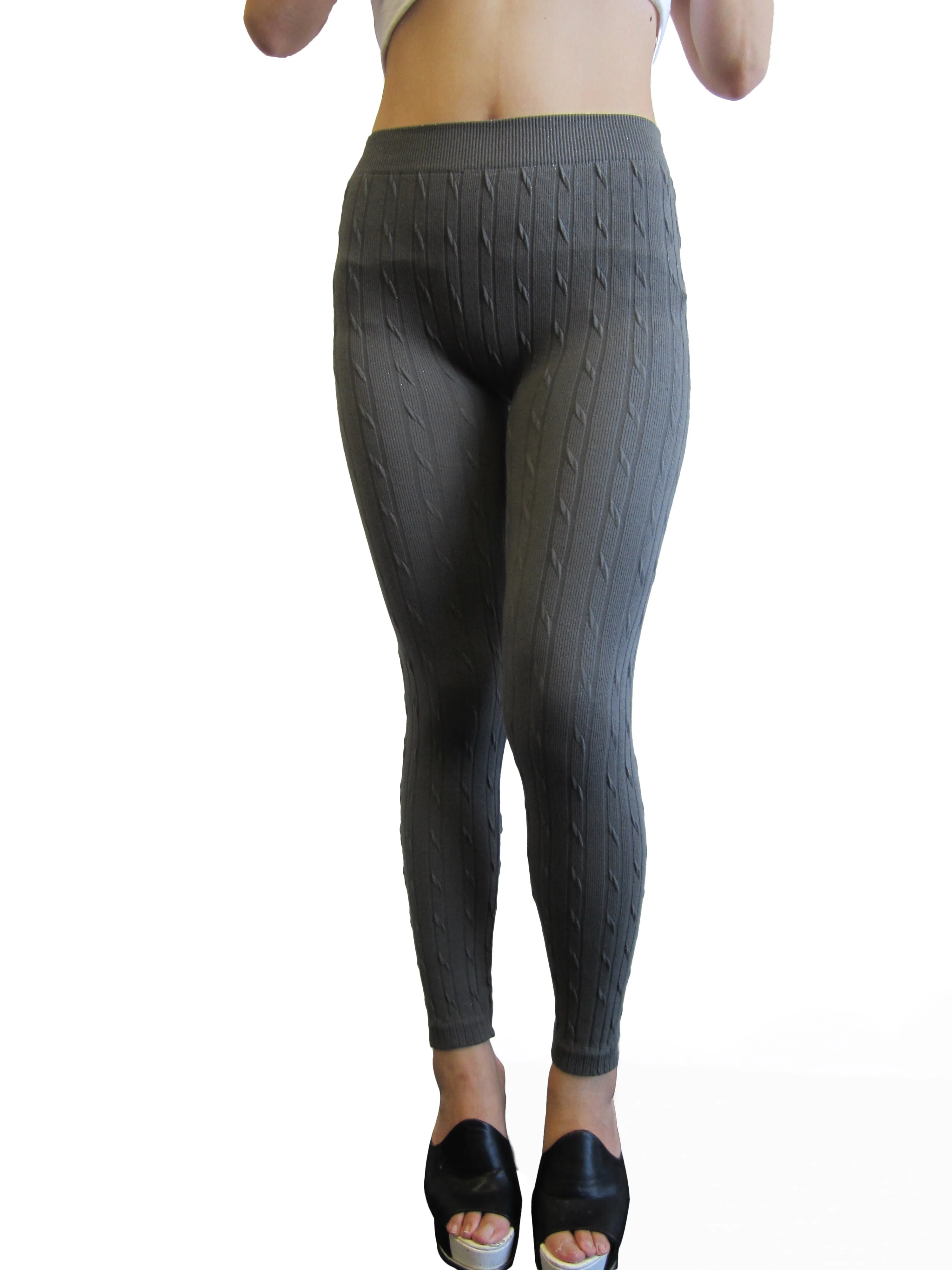 Leggings - Cotton Jacquard Warmer  (FAB-11830)