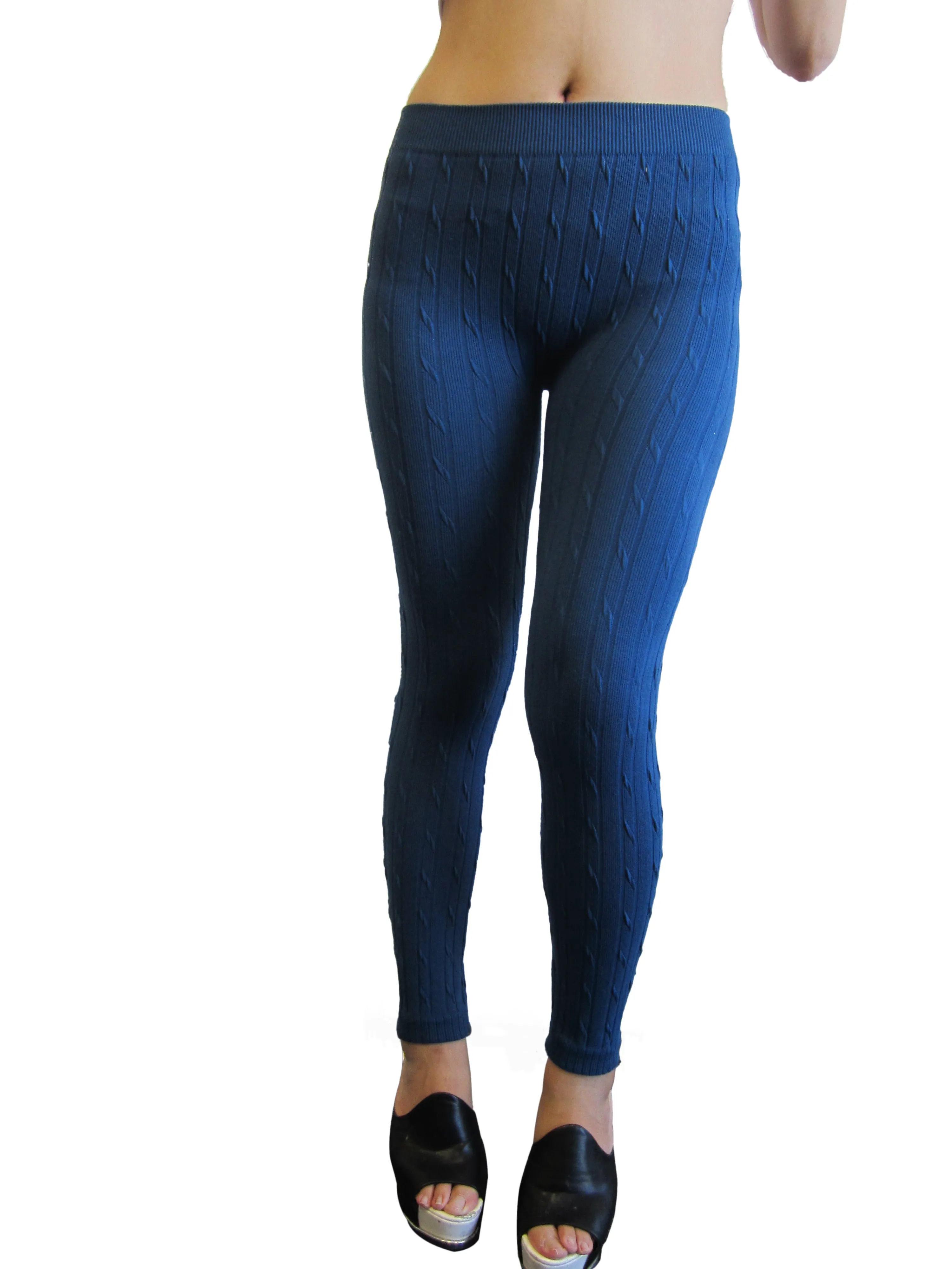 Leggings - Cotton Jacquard Warmer  (FAB-11830)