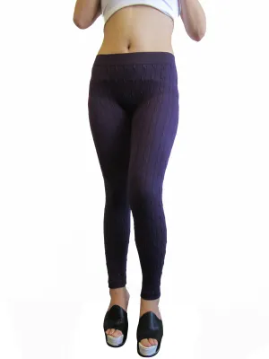 Leggings - Cotton Jacquard Warmer  (FAB-11830)