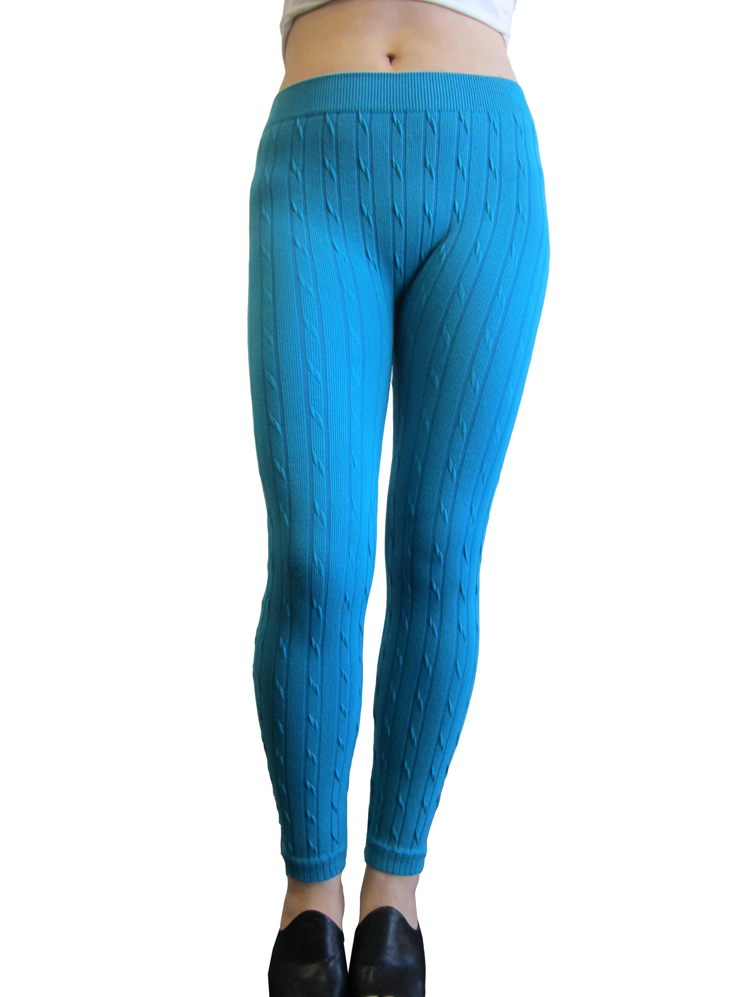 Leggings - Cotton Jacquard Warmer  (FAB-11830)