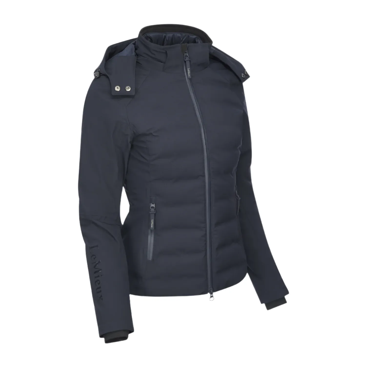 LeMieux Brooke Ladies Waterproof Hybrid Jacket, Navy