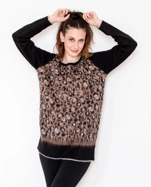 Leopard Print Sweater (Only 2 Left!)