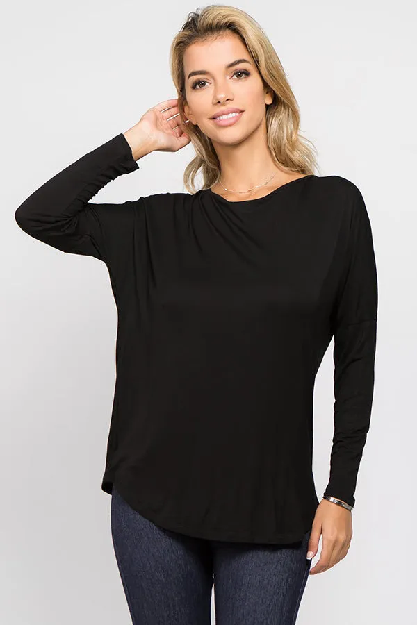 Love Me Back Surplice Top