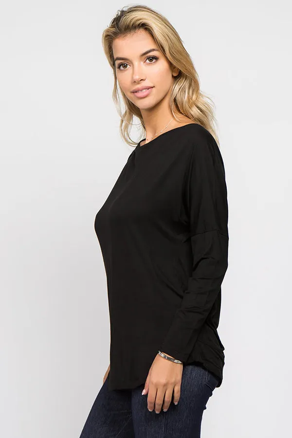 Love Me Back Surplice Top