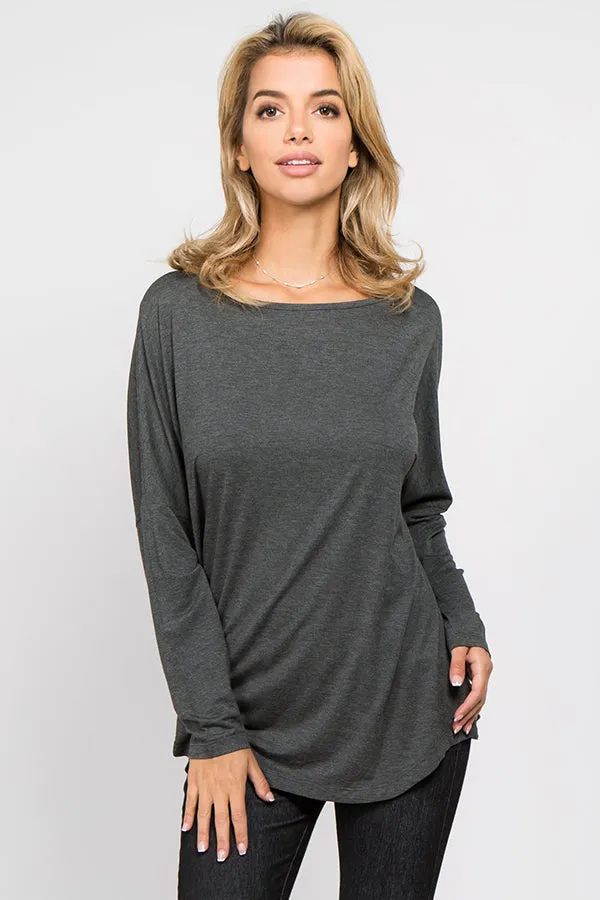 Love Me Back Surplice Top