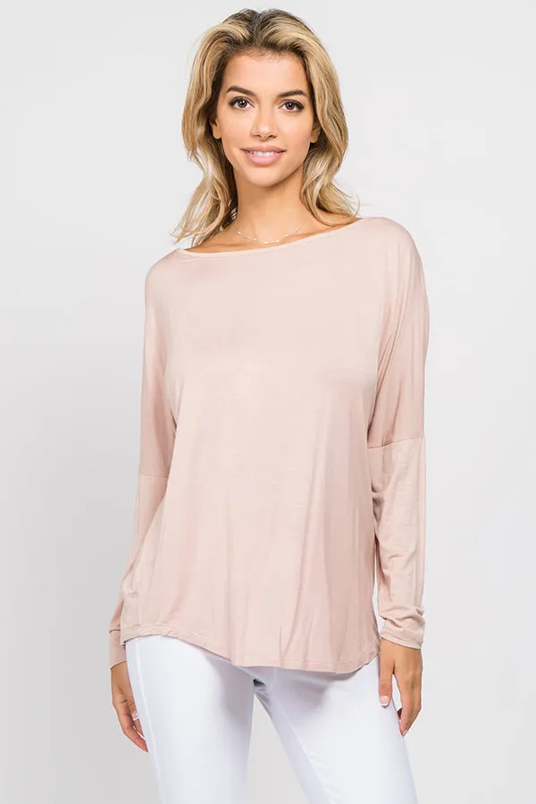 Love Me Back Surplice Top