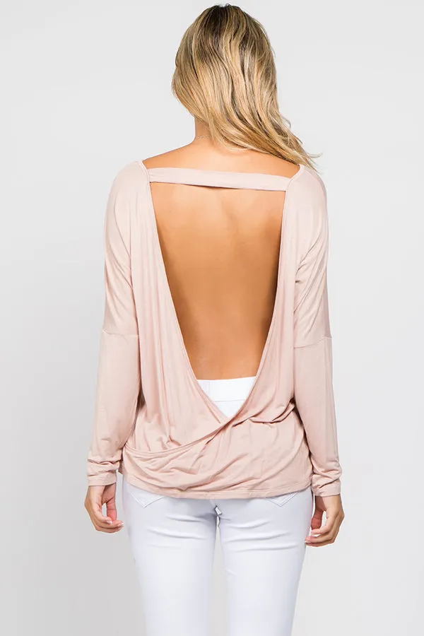 Love Me Back Surplice Top