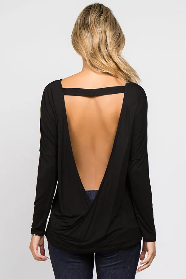 Love Me Back Surplice Top