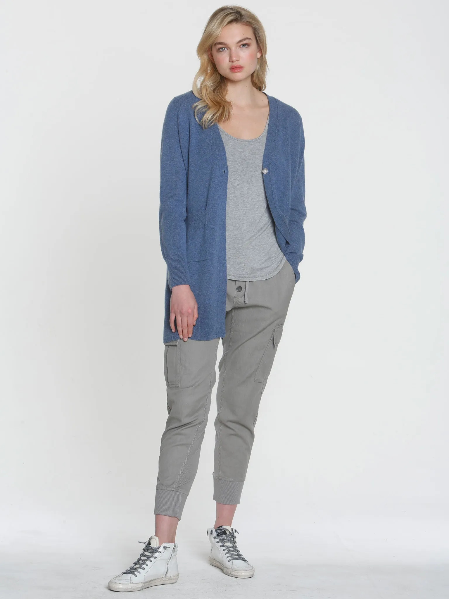 Luxe Light Duster - Dutch Blue