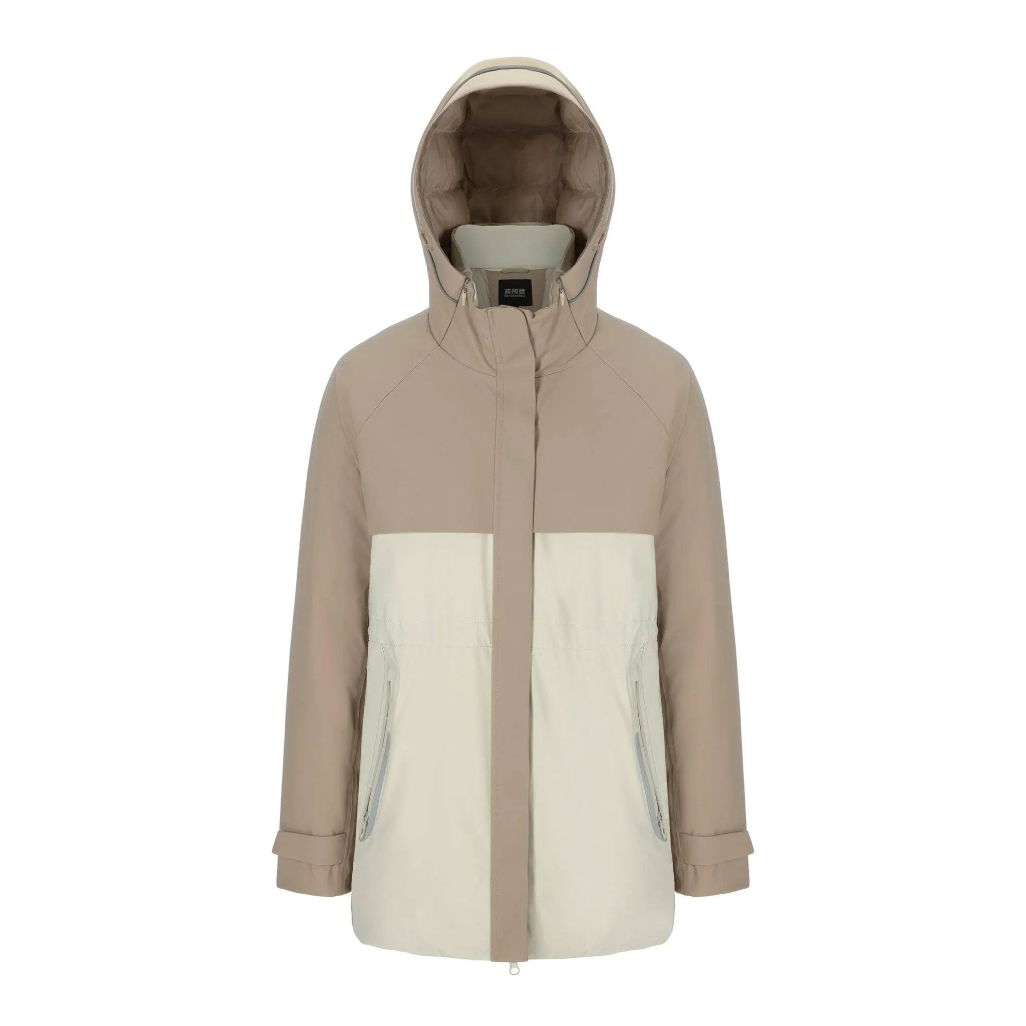 Mid-Length Goose Down Jacket