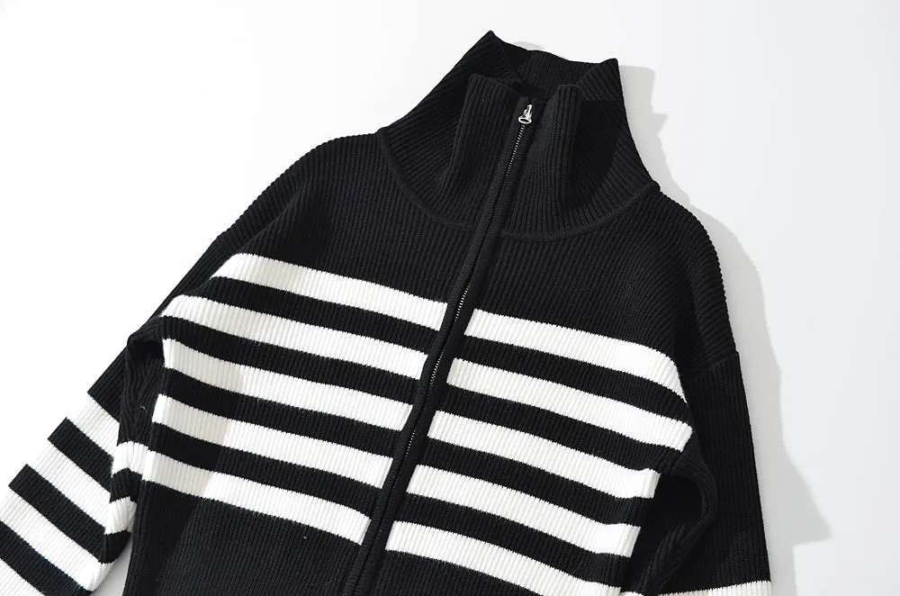 Naomi Stripe Knitted Sweater