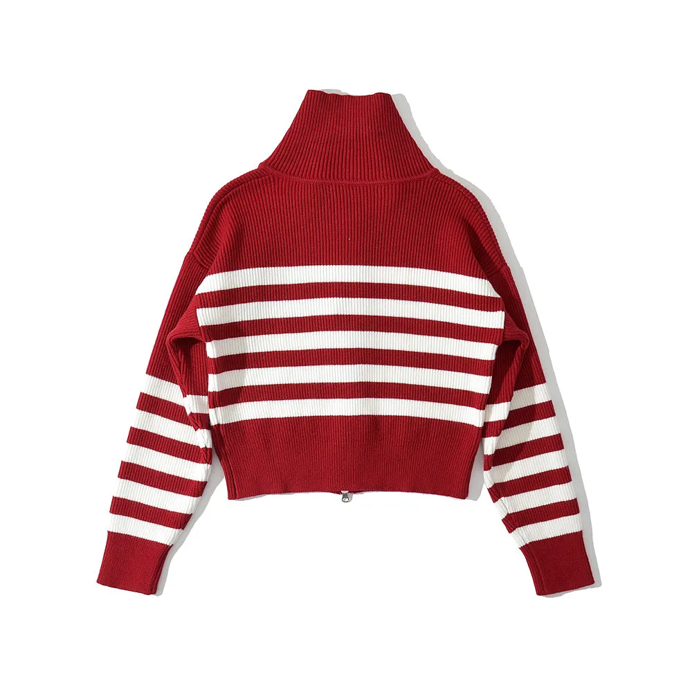 Naomi Stripe Knitted Sweater