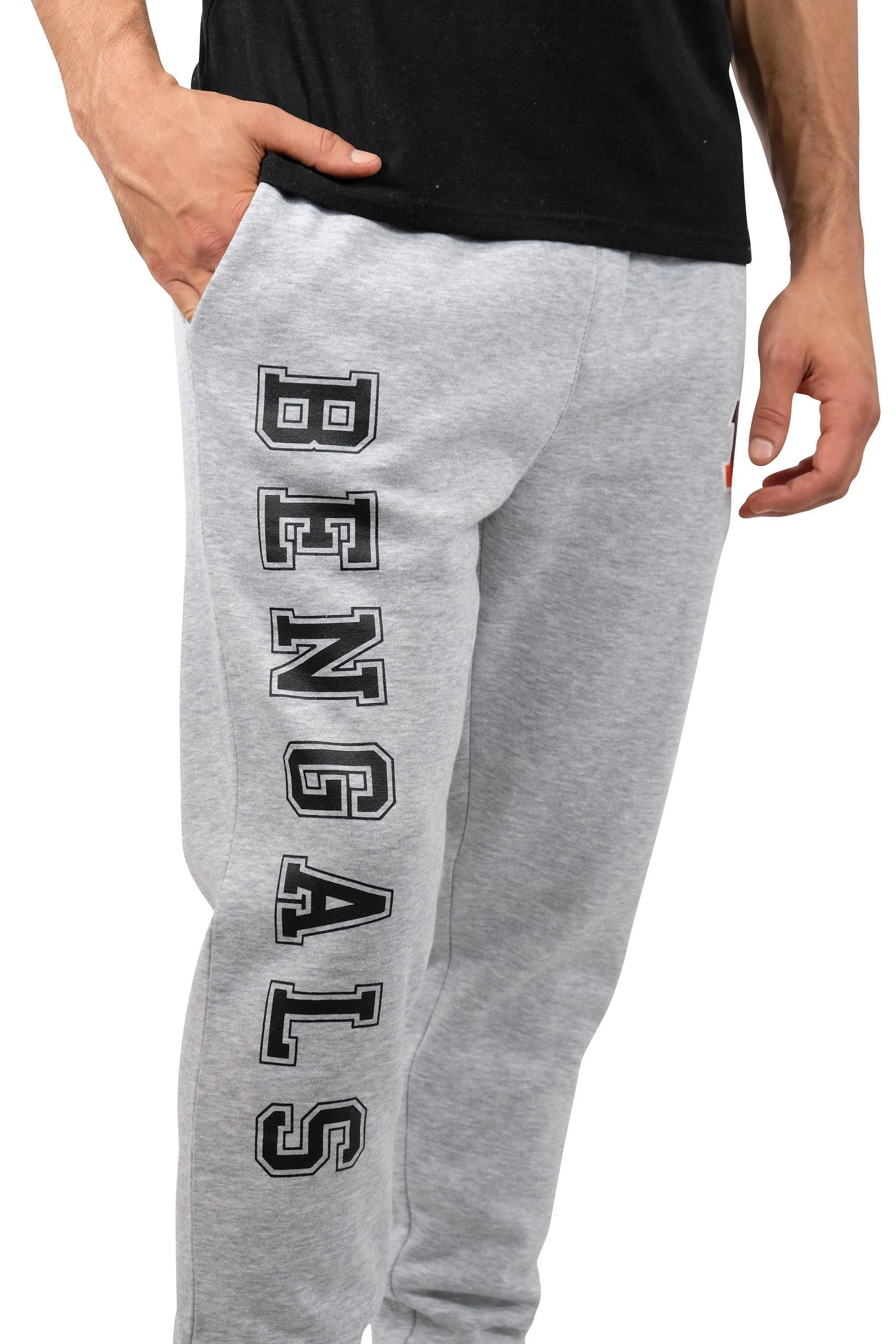 NFL Official Adults Super Soft Game Day Jogger Sweatpants - Unisex|Cincinnati Bengals