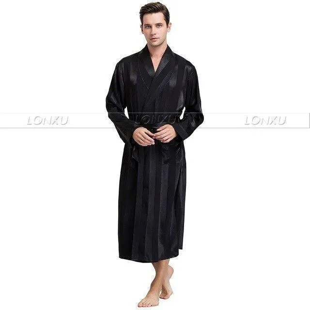 Night Games Men Striped Nightgown