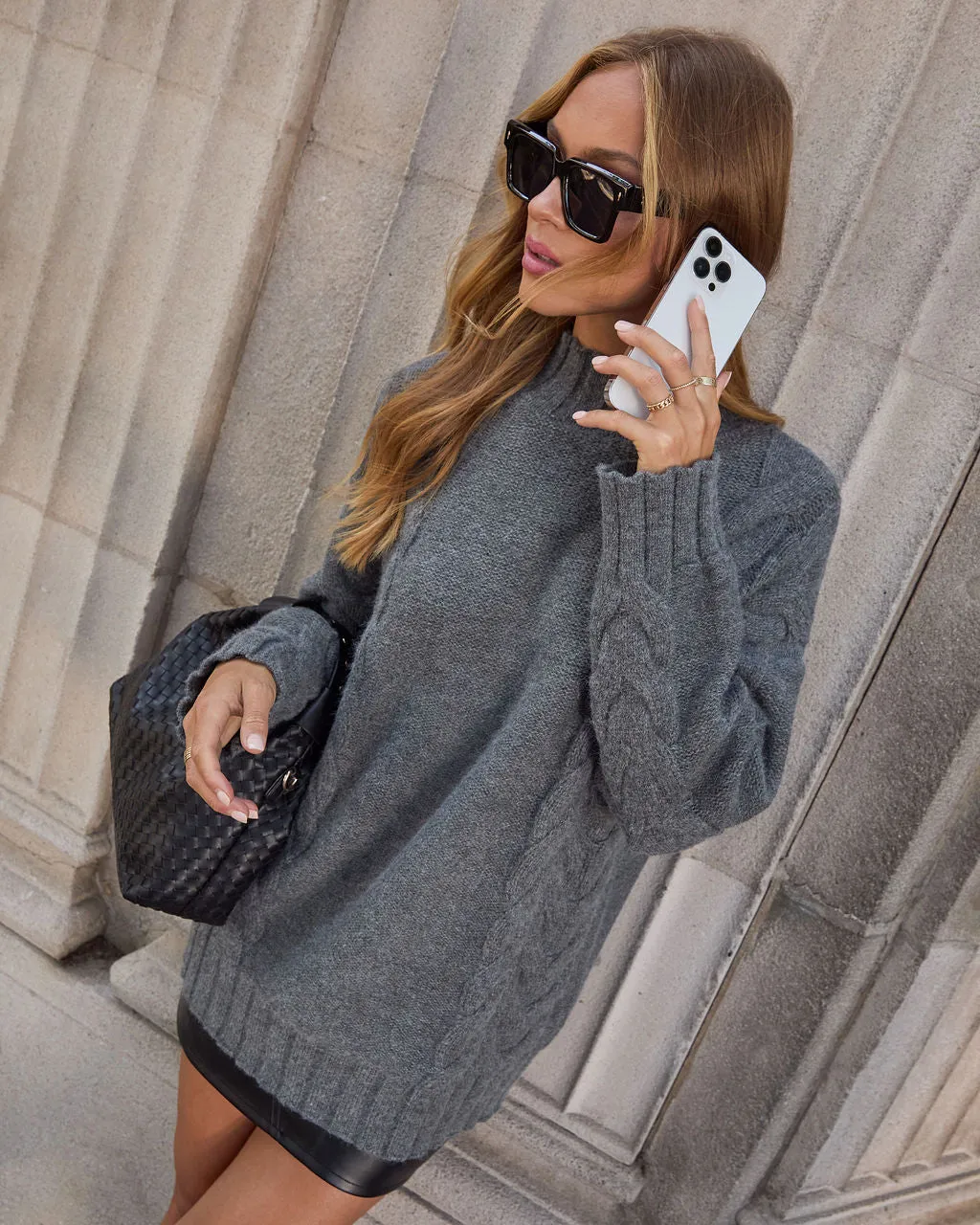 Only Yours Oversized Cable Knit Sweater