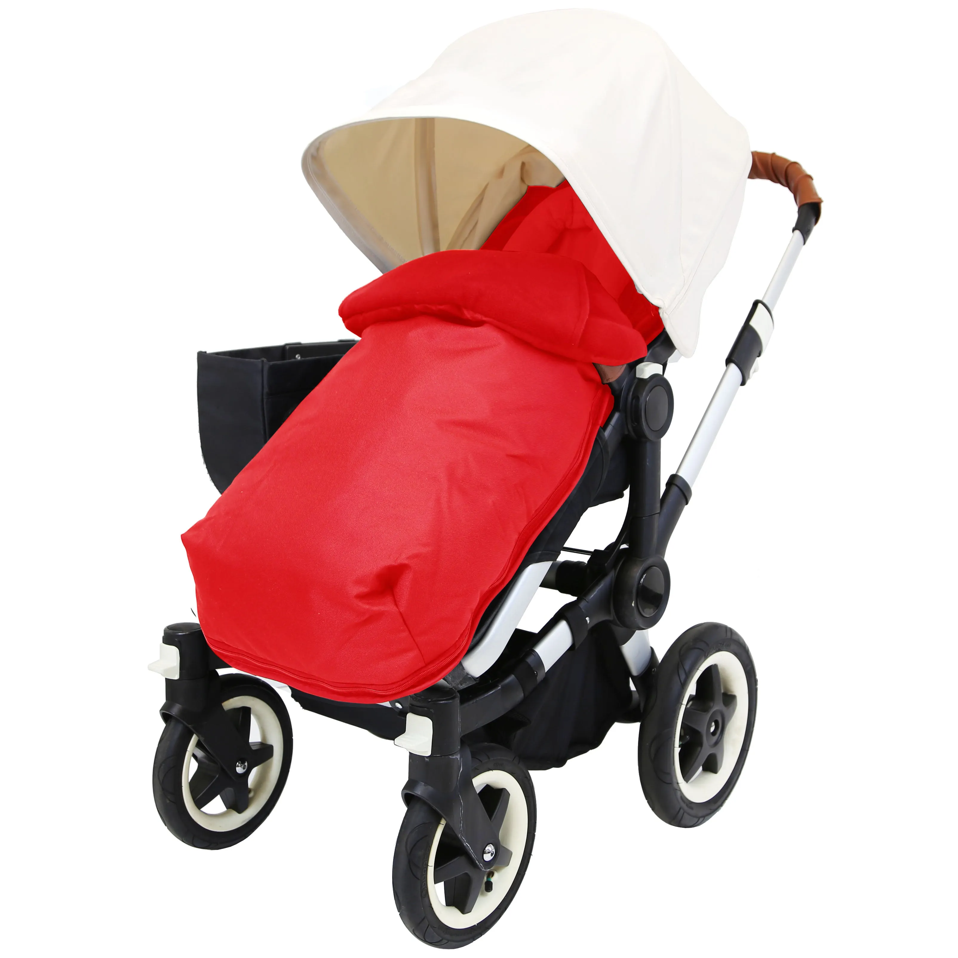 Padded Footmuff With Head Support Pouches For Bugaboo Bee