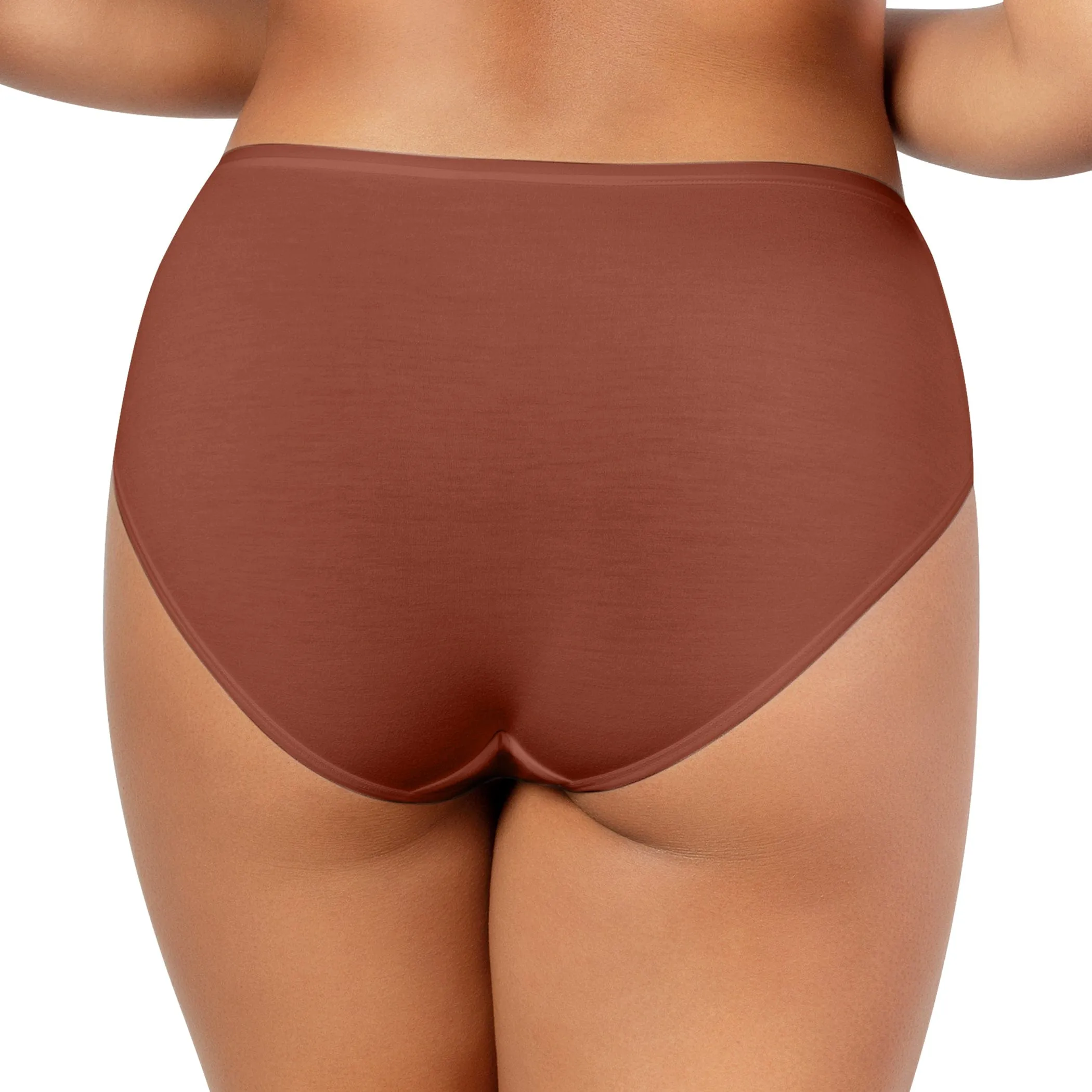 PARFAIT Cozy Brief PP5032 Cotton Like Fabric Full Coverage  - Spice