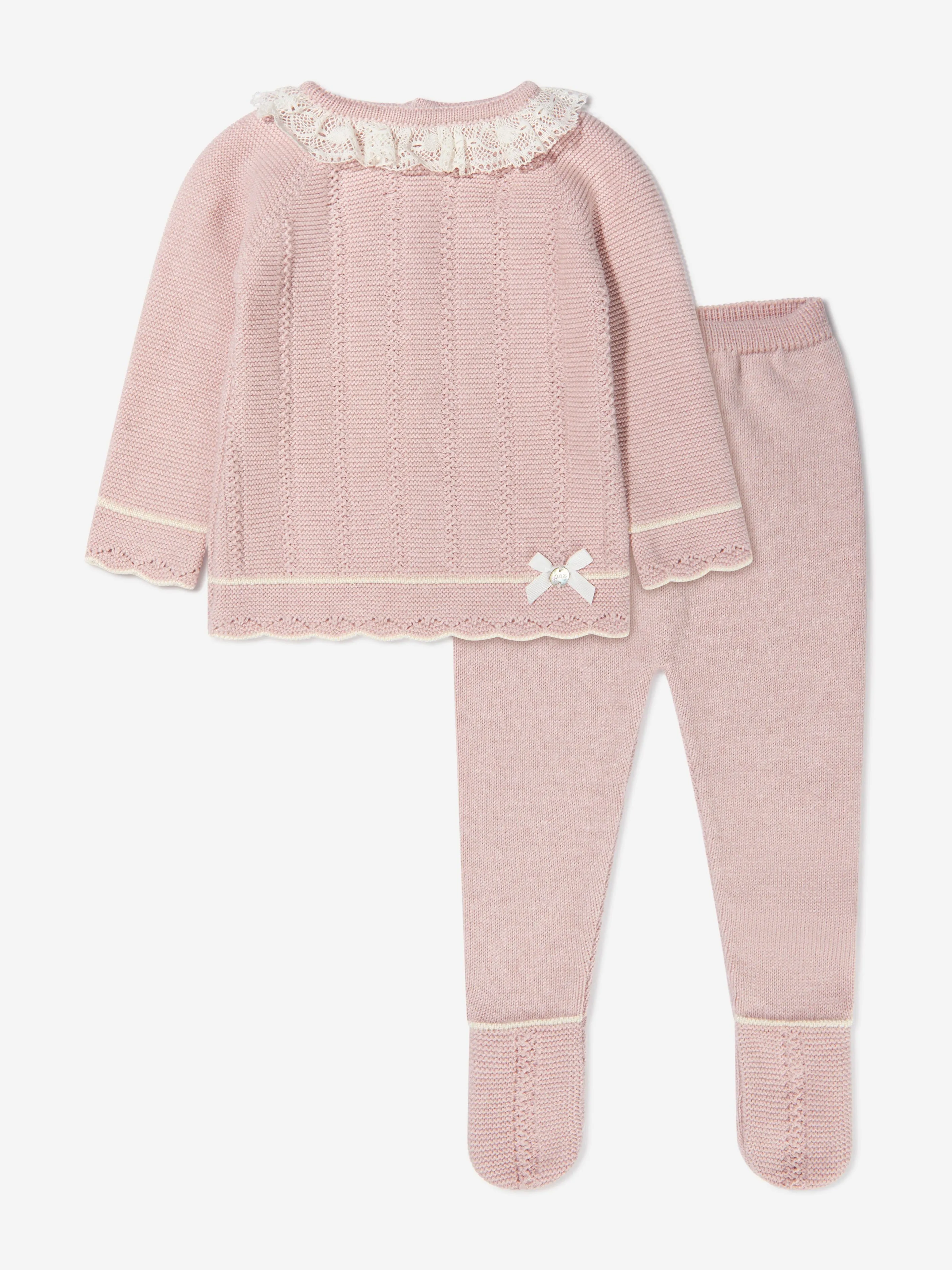 Paz Rodriguez Baby Girls Sweater And Leggings Set