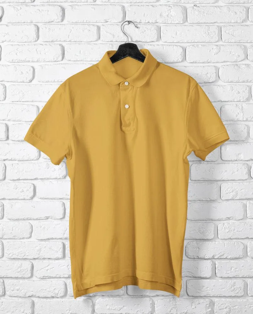 Pick Any 3 - Unisex Cotton Polo Neck  T-Shirts - Combo Pack