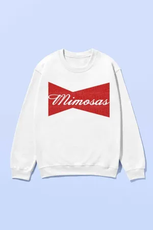 Plus Size MIMOSAS Long Sleeves Sweatshirt tops