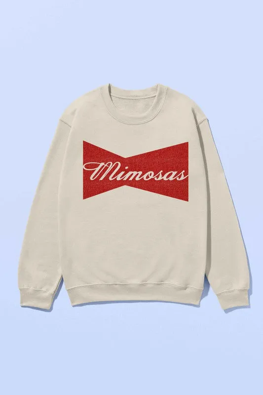 Plus Size MIMOSAS Long Sleeves Sweatshirt tops