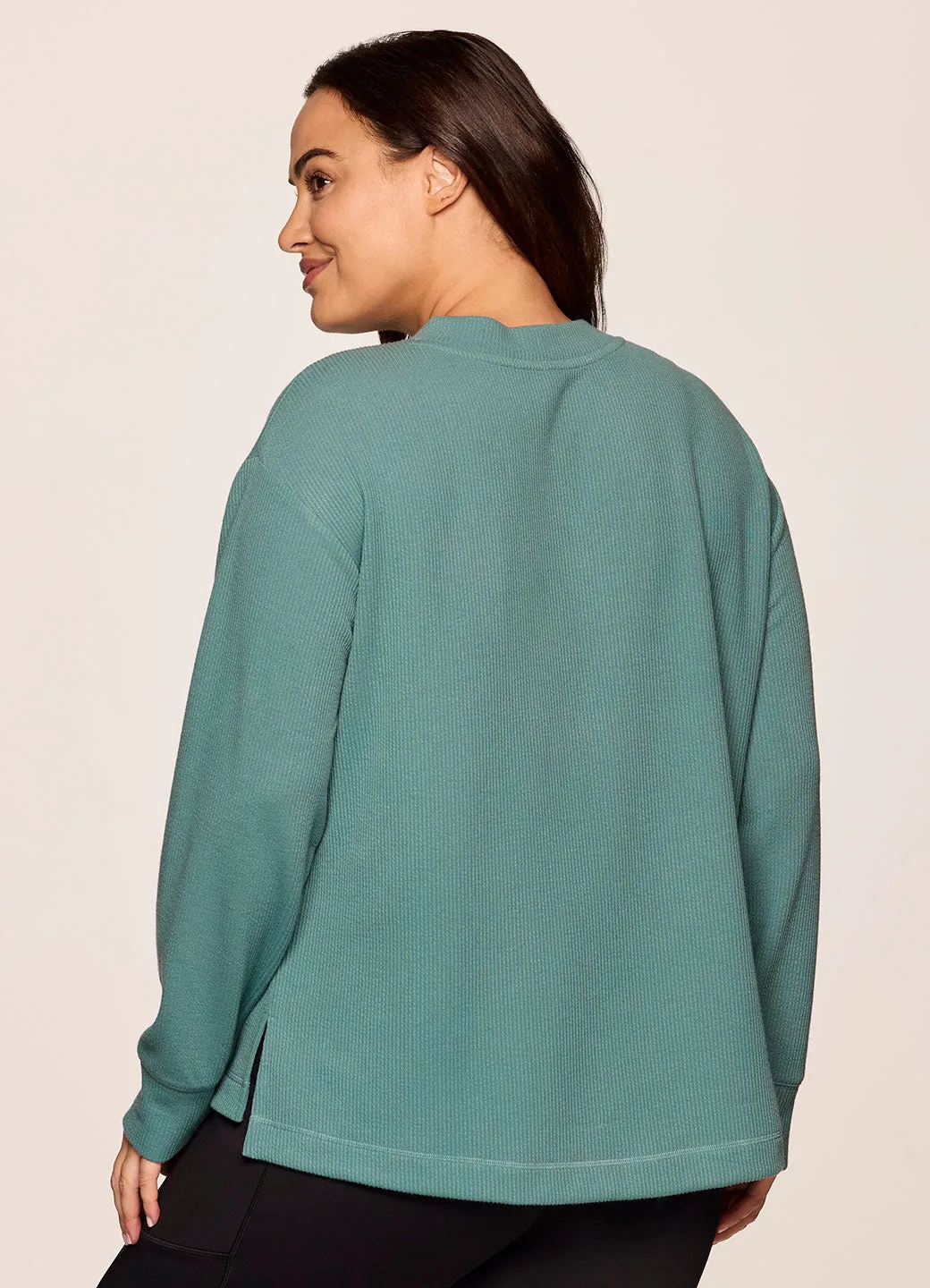 Plus Weekend Reset Pullover