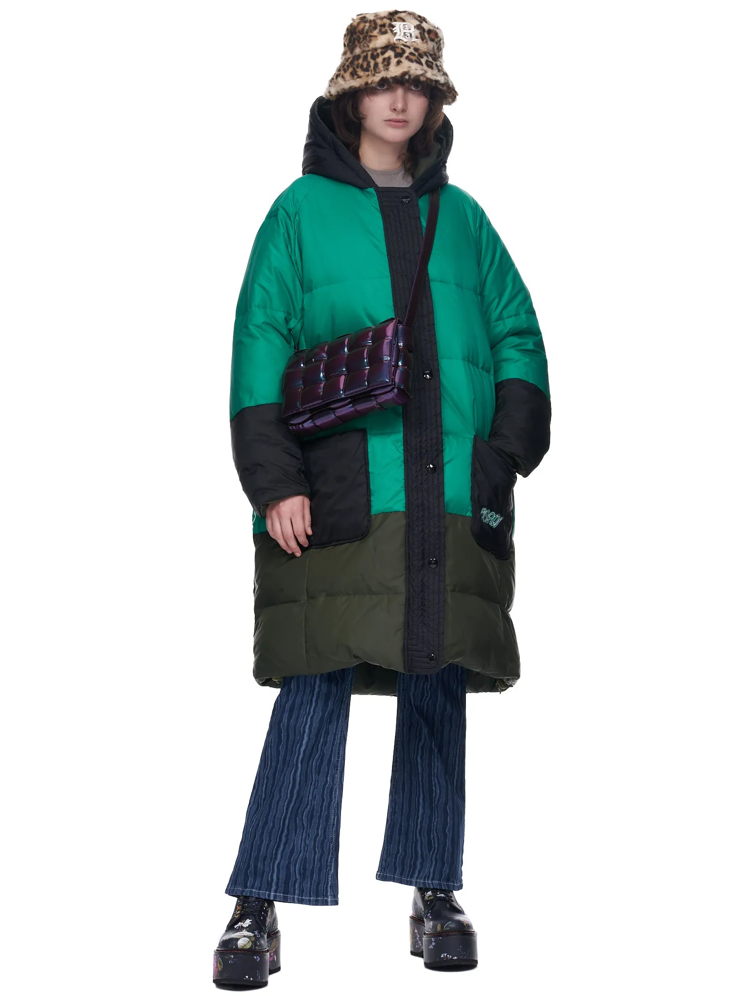 Puffer Coat (PIMA0063BQ-UTN877-GREEN)