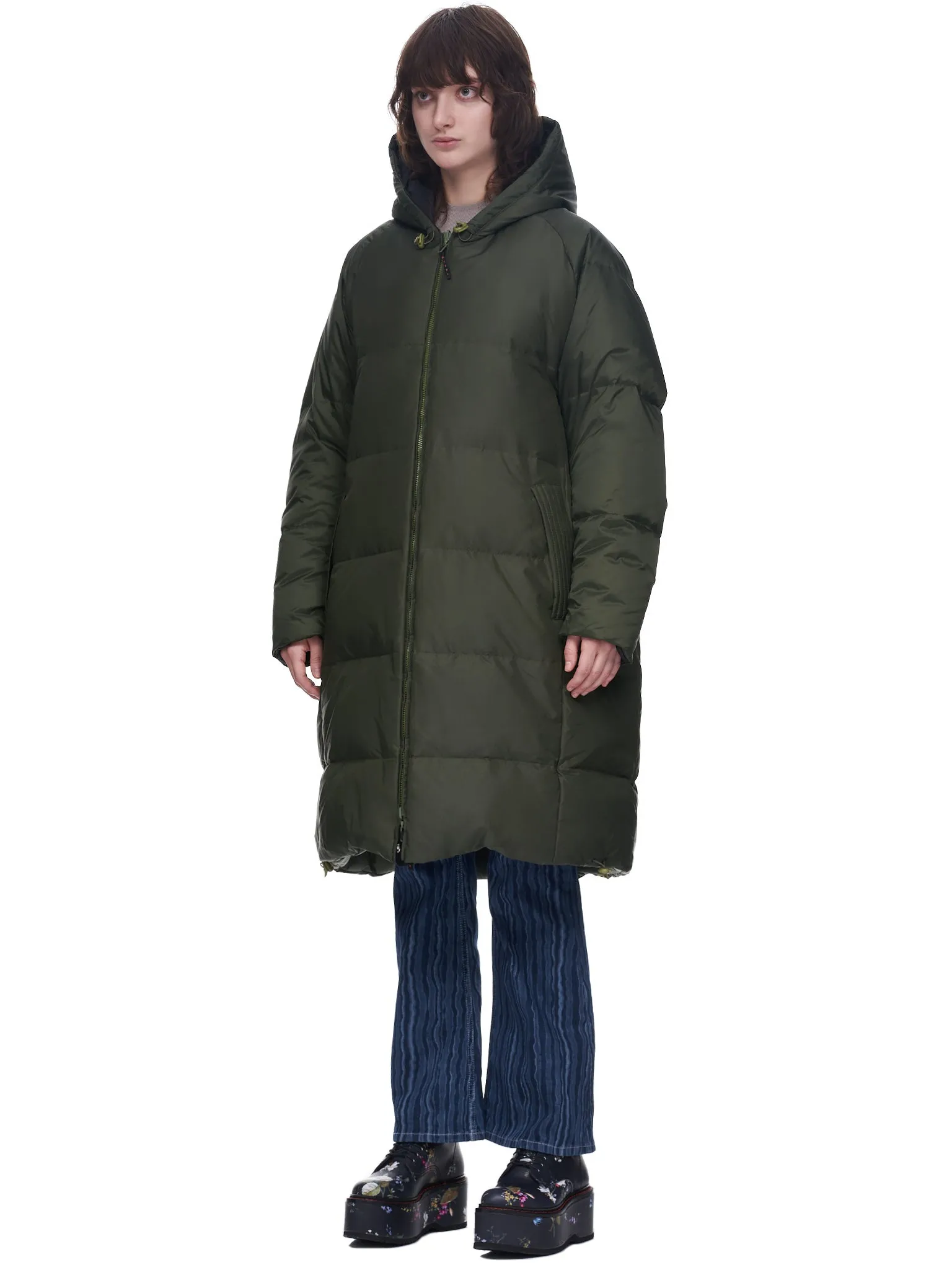 Puffer Coat (PIMA0063BQ-UTN877-GREEN)