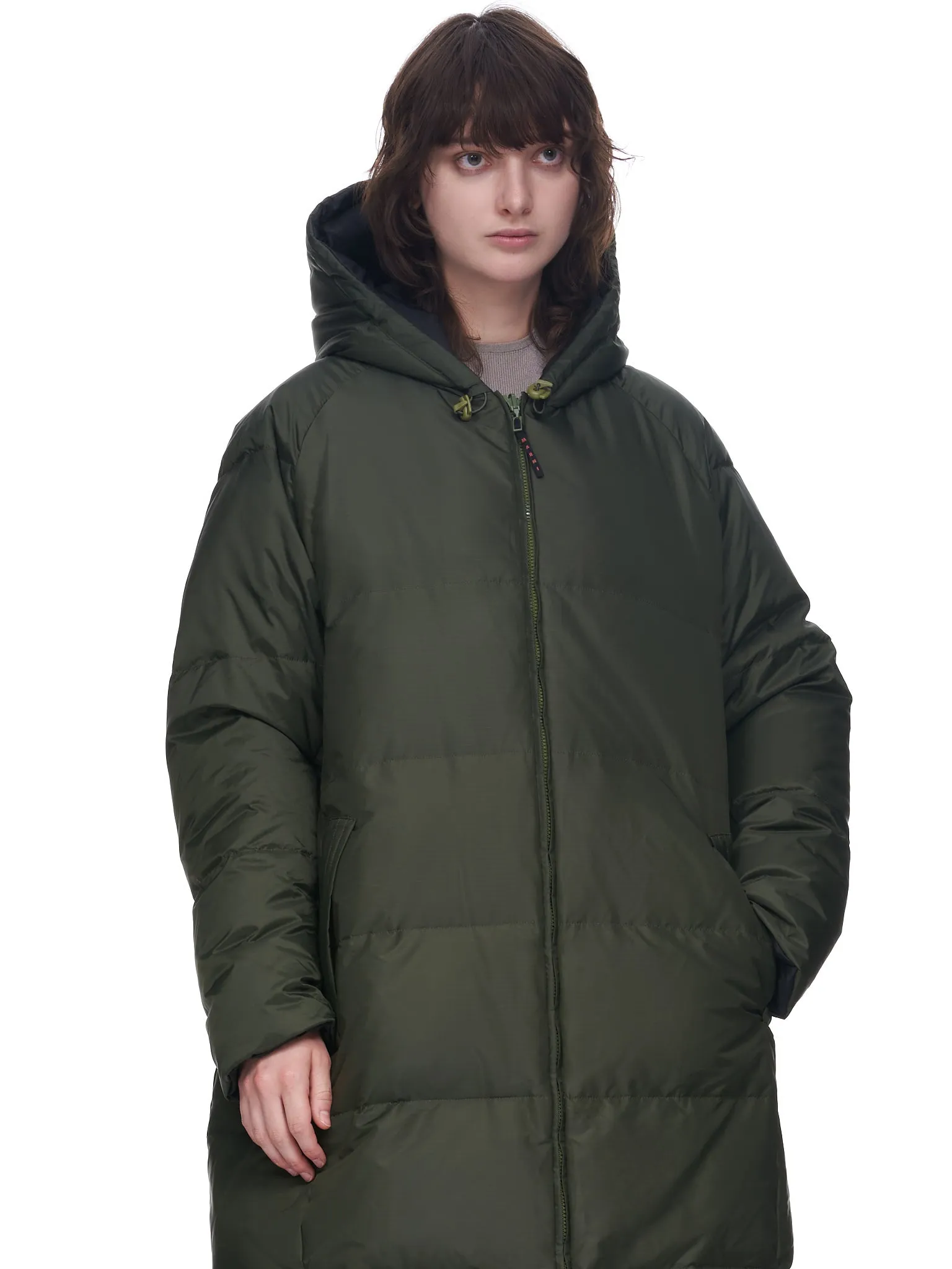 Puffer Coat (PIMA0063BQ-UTN877-GREEN)